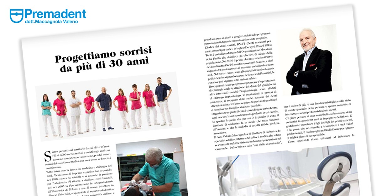 Studio Premadent - Brescia Up: 30 anni di odontoiatria e ortodonzia ad Alfianello